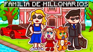 ¡JUGAMOS MINECRAFT PERO NOS ADOPTAN MILLONARIOS! 🤑💰 | SRGATO X FLOR SON HIJOS DE MILLONARIOS