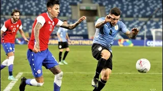 Обзор матча Уругвай - Чили - 1:1. Copa America-2021