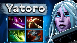 Яторо на Дровке в шаге от поражения! 60 минут пота - Yatoro Drow Ranger 7.35 DOTA 2