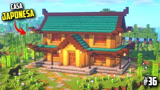 COMO HACER una CASA JAPONESA PERFECTA para MINECRAFT SURVIVAL