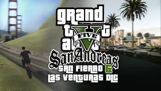 GTA San Andreas Remastered mod for GTA 5 - Las Venturas & San Fierro DLC Gameplay