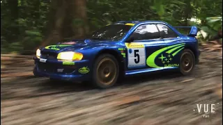 tamiya tt02-sr Subaru gc8 rally wrc