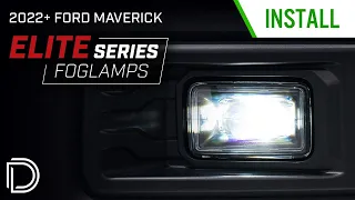 How To: Install 2022+ Ford Maverick Add-On Fog Light Kit | Diode Dynamics