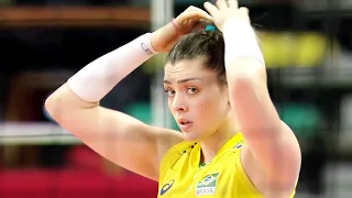 defense n huge block by Rosamaria||Brazil vs Italy