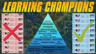 The FASTEST Way To Learn Champions - Expanding Your Pool The Correct Way