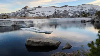 PCT Day 55 | Waking up on a Pass | Stuck on a rock | Trail Magic! 1,100 Miles! Desolation Wilderness