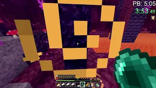 Minecraft Bedrock SSG Speedrun in 5:10