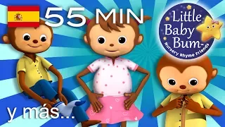 Estoy aprendiendo a vestirme | Y más canciones infantiles | ¡55 min de recopilación LittleBabyBum!
