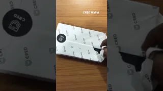 CRED Wallet unpacking 2021