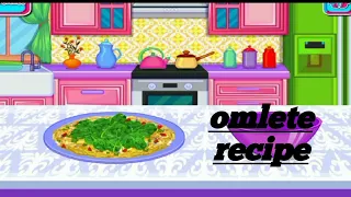 makes famous omelette|| from WORLD BEST DISH gaming|| cartoon recipe||