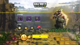 *NEW* #season4 #codm  | THE GROUND FORCES | BATTLE PASS & EXCLUSIVE Monthly Rewards Subscription