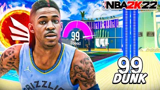 BEST JA MORANT BUILD in NBA 2K22! BEST BUILD on NBA 2K22?!