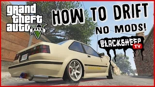 GTA 5 - How To Drift For Beginners - Best Tutorial - NO MODS