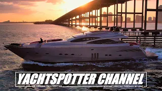 MIAMI YACHT CHANNEL 40 + LUXURY YACHTS | KEY BISCAYNE | HAULOVER INLET | MIAMI RIVER | YACHTSPOTTER