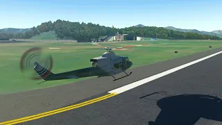 [XP11] AB412 Hover test after v3.0 patch (WIP) (SAS OFF)