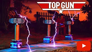 TOP GUN ANTHEM (with tesla coils)