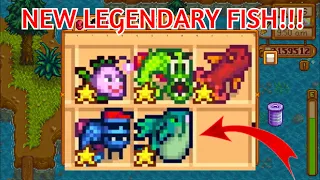 EVERY NEW LEGENDARY FISH!! - Stardew Valley NEW 1.5 Update Guide