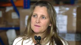 Chrystia Freeland: 'I am a very privileged person' | Canada cost of living crisis