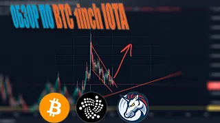 Обзор по BTC 1inch IOTA