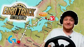 Ajoin Euroopan läpi kuljettaen Logitech G923 ratteja... - Euro Truck Simulator 2