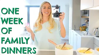 7 FAMILY MEAL IDEAS  |  A WEEK OF DINNERS  |  Emily Norris