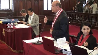 CASO EXJUEZ CÉSAR HINOSTROZA: AUDIENCIA DE REQUERIMIENTO DE PRISIÓN PREVENTIVA