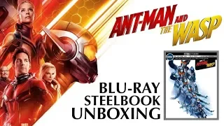 ANTMAN & THE WASP Blu-ray Steelbook Unboxing!