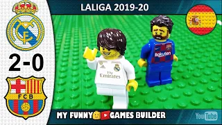 Real Madrid vs Barcelona 2-0 • El Clasico • LaLiga 2019/20 • Goal Highlights ElClasico Lego Football