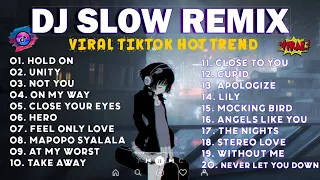 DJ SLOW REMIX TERBARU VIRAL TIKTOK 2023 2024 | FULL ALBUM ENAK BUAT SANTAI 2024|Hold On x Cold Water