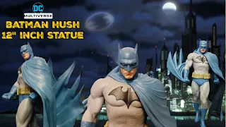 McFarlane Toys DC Multiverse HUSH BATMAN 12" Inch STATUE REVIEW!!!