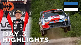 Rovanperä Smashes Estonia - Day 3 Highlights from Rally Estonia 2022