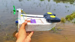 How to Make a RC Boat at Home remote control