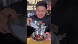 HOW TO TENDERIZE BEEF LIKE CHINESE RESTAURANTS (VELVET BEEF) #SHORTS