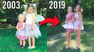 SIBLINGS RECREATE THEIR BABY PHOTOS || Georgia Productions