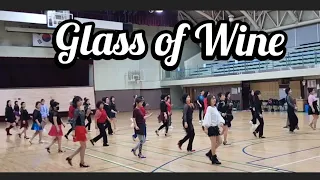 Glass of Wine Line Dance| 왕초급반 Demo