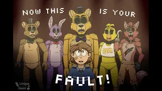 Fnaf Security Breach comic all complete Chapters so far by uniqueswannn