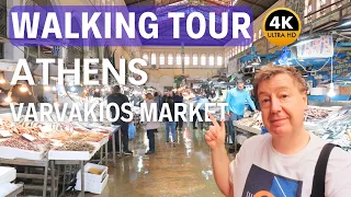 Athens Walking Tour: Varvakios Market - Feast Your Eyes