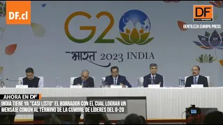 India ya tiene casi terminado el borrador de la cumbre de líderes del G20