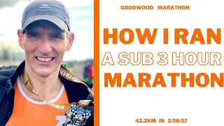 How I Ran a Sub 3 Marathon | Training, Nutrition, Pacing and Kit