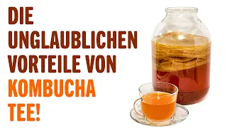 DIE UNGLAUBLICHEN VORTEILE VON KOMBUCHA TEE! | Vorteile von | Tipps für ein Gesundes