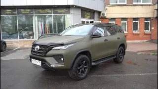 Toyota Fortuner - Military Green Hexis /Оклейка