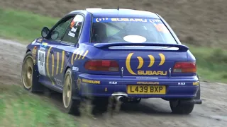 Subaru Impreza 555 Gr.A | Turbo Anti-Lag Sound & Boxer Rumble at Rally Legend 2021!