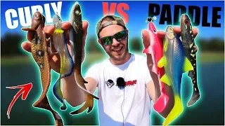 PIKE FISHING: Curly vs Paddle Lures CHALLENGE (Summer Fishing) 🎣🇦🇽