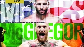 UFC 189 Chad Mendes vs Conor McGregor