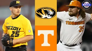 Missouri vs #3 Tennessee Highlights (G2) | 2024 College Baseball Highlights