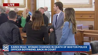 WATCH LIVE: Karen Read, woman charged in death of Boston police officer boyfriend, back in court.