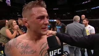 UFC 236: Dustin Poirier and Max Holloway Octagon Interview