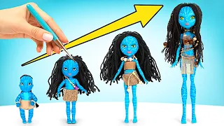 Baby Na’vi Doll crece || Trucos y manualidades DIY