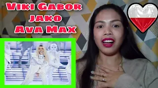 Viki Gabor jako Ava Max - Twoja Twarz Brzmi Znajomo | REACTION