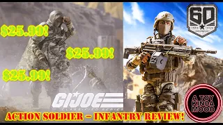 $25.99 GIJoe Classified 60th Anniversary ACTION SOLDIER INFANTRY Review!